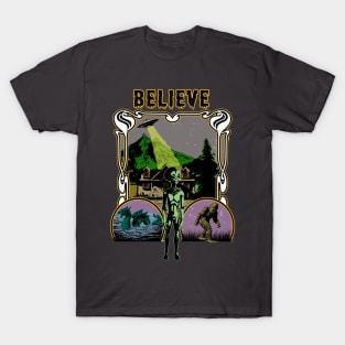 Believe in the unknown T-Shirt